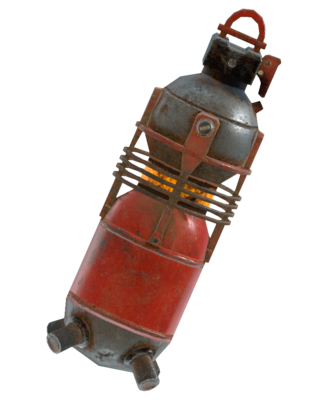 Floater flamer grenade