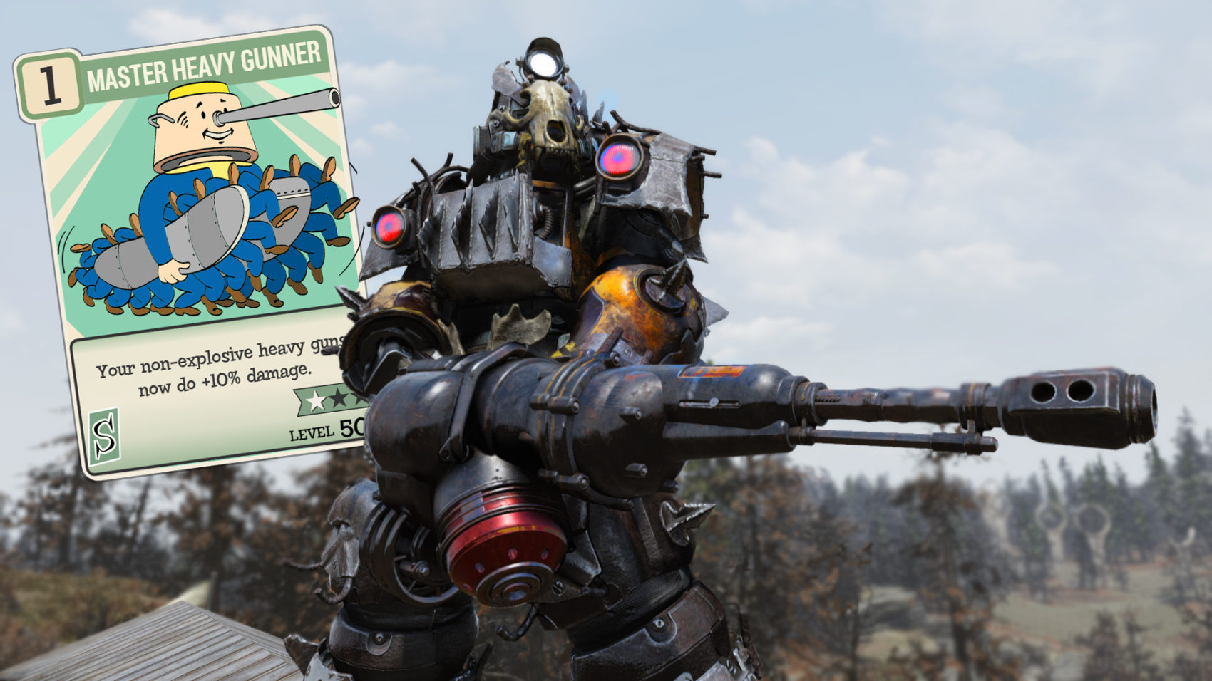 Fallout 4 урон минигана фото 44